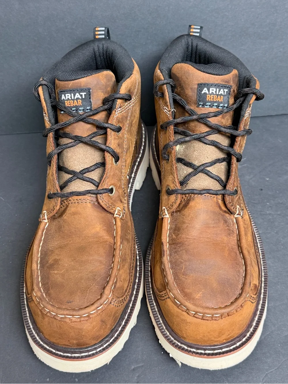 Ariat MEN'S Rebar Lift Chukka Composite Toe Work Boots Size 11D